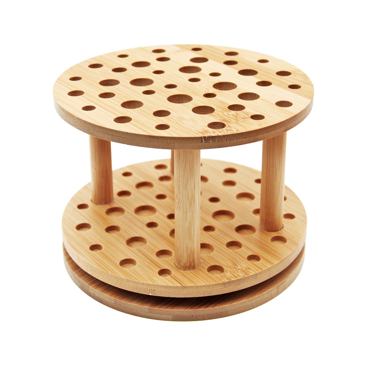 6 Pack: 6.25" Rotating Bamboo Paint Brush Organizer by Artist's Loft®